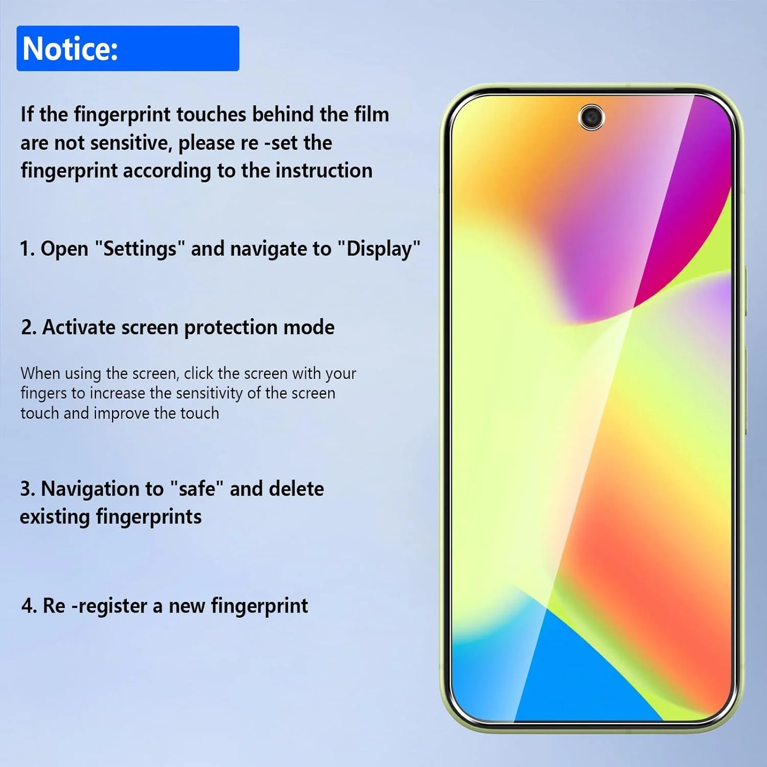 محافظ صفحه نمایش شیشه ای حرارت دیده پولاچی [2 عدد] برای گوگل پیکسل 10، محافظ صفحه نمایش گوگل پیکسل 10 پرو + ابزار حذف گرد و غبار، لوازم جانبی محافظت از تلفن همراه، نصب 30 ثانیه ای