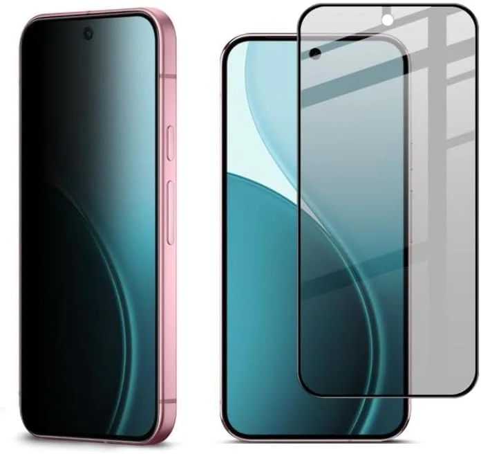 محافظ صفحه نمایش شیشه ای تمپرد SHIHUI برای گوگل پیکسل 10 پرو XL، محافظ صفحه نمایش شیشه ای حریم خصوصی، پشتیبانی از باز کردن قفل با اثر انگشت (رنگ 2)