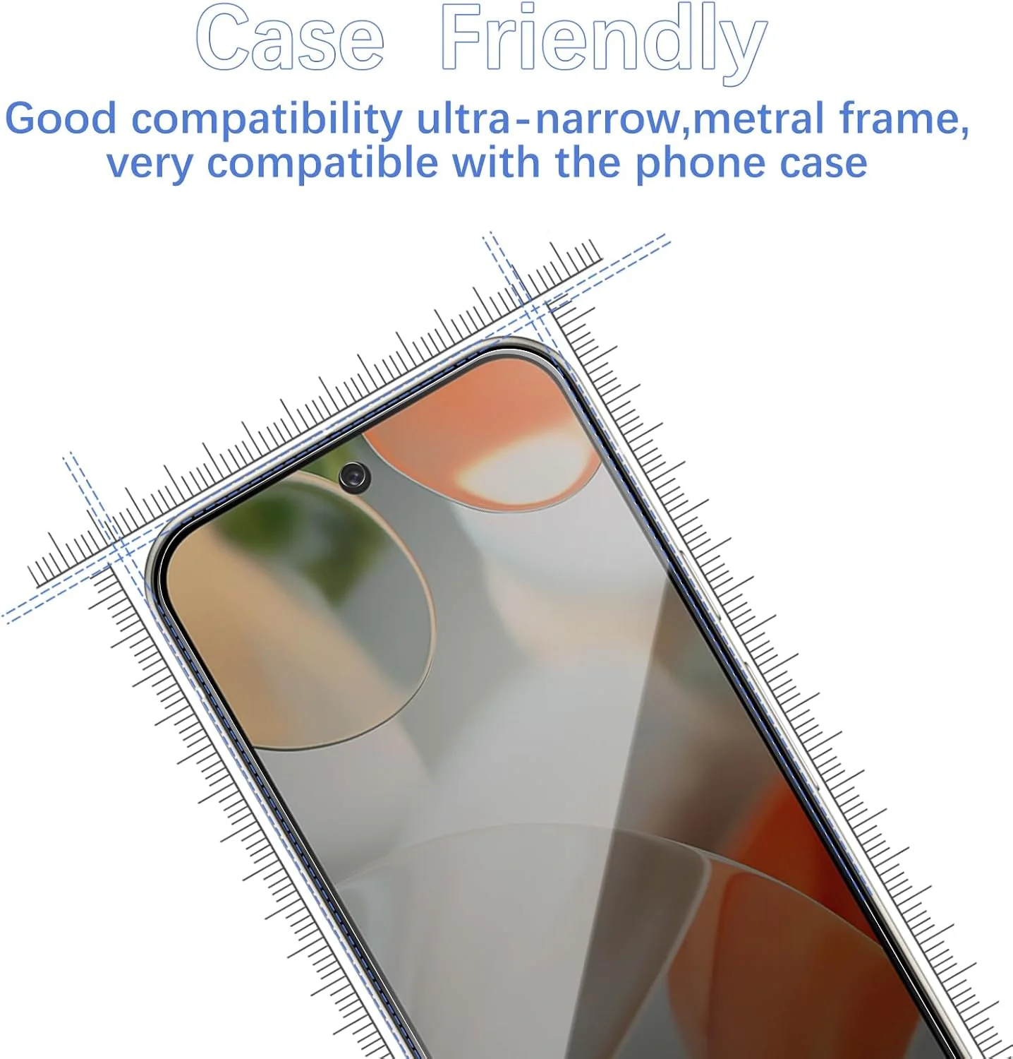 [بسته 2 عددی] محافظ صفحه نمایش حریم خصوصی برای گوگل پیکسل 9، شیشه محافظ ضد جاسوسی، فیلم حریم خصوصی، [ضد جاسوسی] [سختی 9H] [بدون حباب] [مقاوم در برابر خراش]