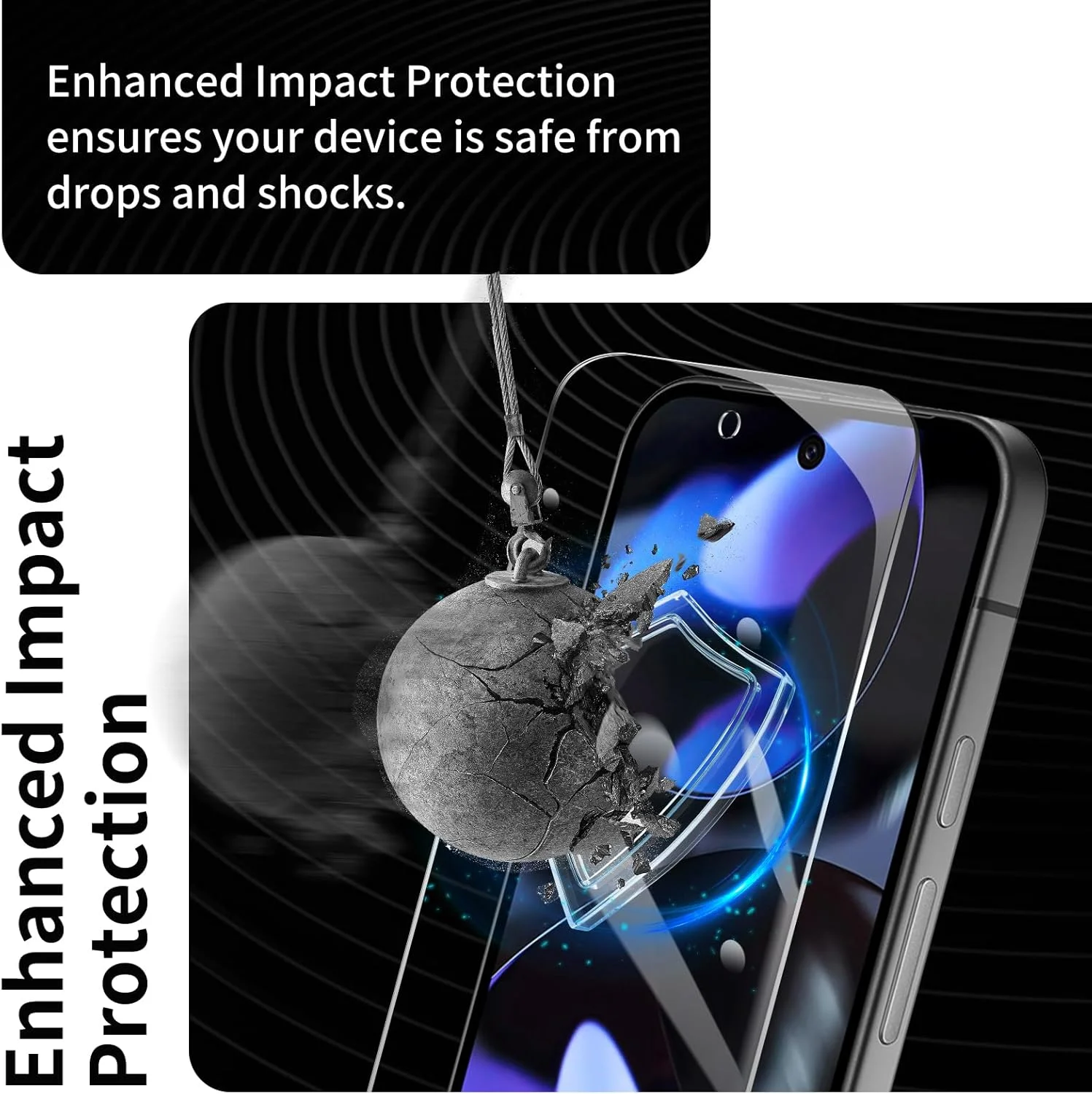 2 عدد محافظ صفحه نمایش برای گوگل پیکسل 9 + 2 عدد محافظ لنز دوربین، شیشه حرارت دیده با سختی 9H، مقاوم در برابر خش، نصب آسان، بدون حباب، شفافیت HD