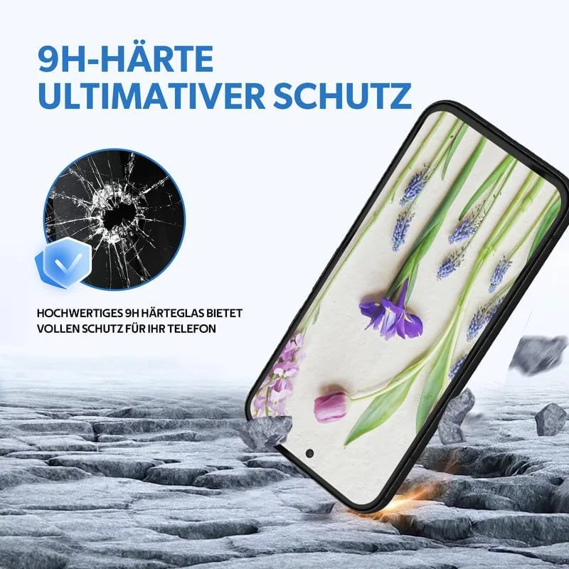 محافظ صفحه نمایش شیشه ای حرارت دیده جوی وینگ برای گوگل پیکسل 8a، فیلم محافظ صفحه نمایش پیکسل 8a، شیشه محافظ گوگل پیکسل 8a 5G، سختی 9H، مقاوم در برابر خراش، ضد روغن، حساسیت بالا، بسته