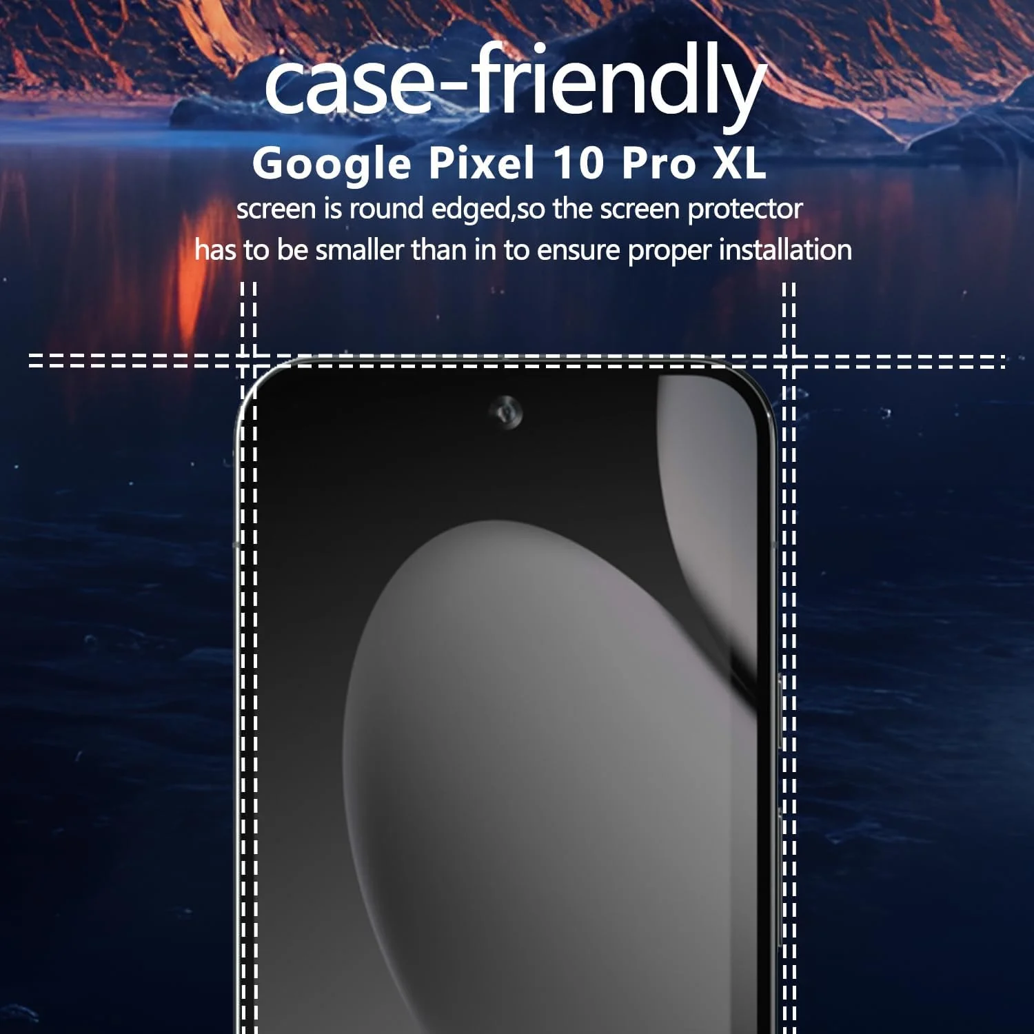 Teenrpov [بسته 2 عددی + 2 محافظ صفحه نمایش حریم خصوصی برای Google Pixel 10 Pro XL از جنس شیشه حرارت دیده، فیلم حریم خصوصی و محافظت از دوربین، سختی 9H، حریم خصوصی، شیشه محافظ ضد جاسوسی، ضد جاسوسی