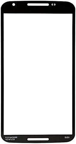 شیشه لنز بیرونی صفحه نمایش جلویی Yyq مناسب برای Google Nexus 6