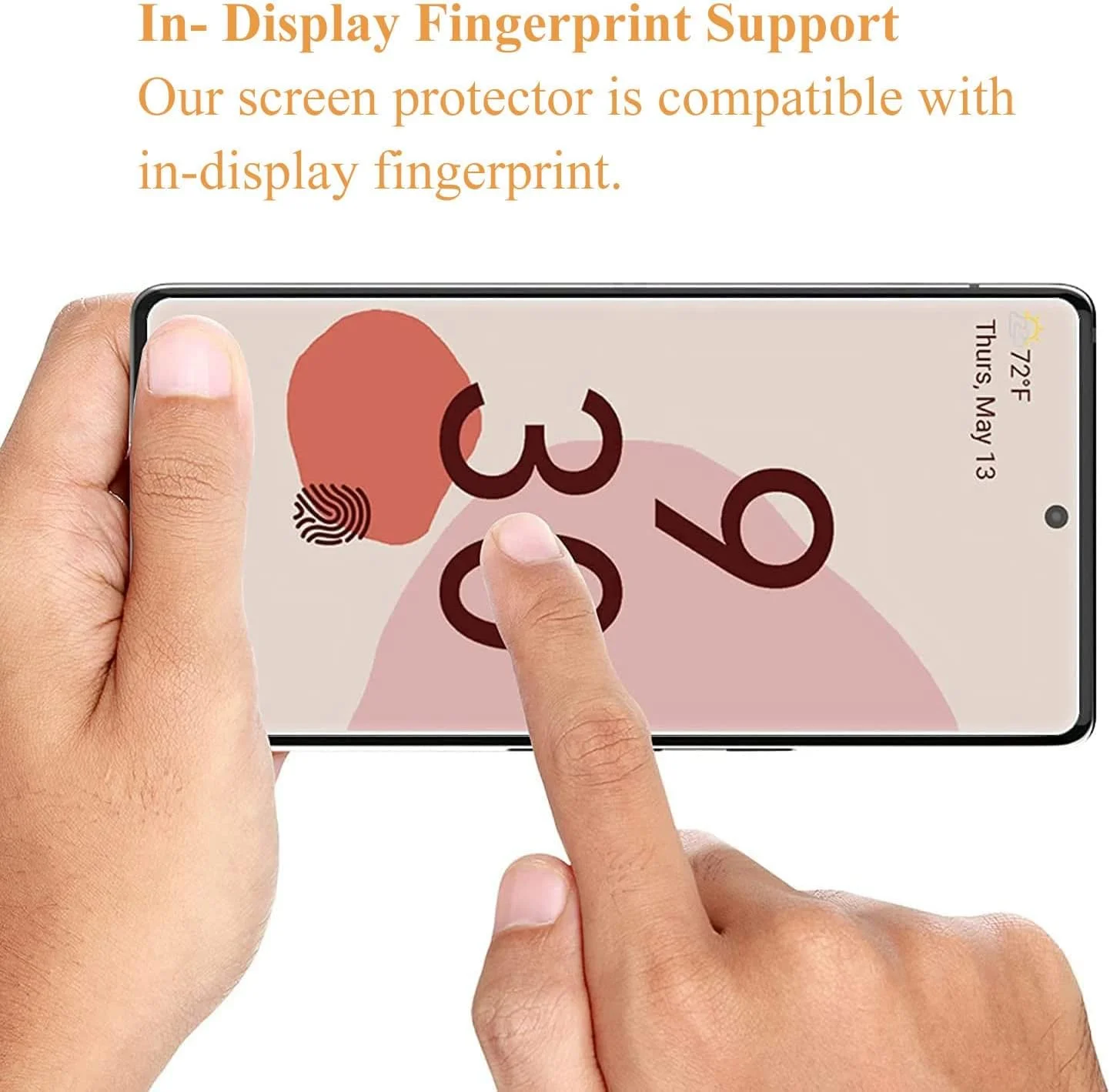 محافظ صفحه نمایش QLTYPRI برای گوگل پیکسل 8، [3 عدد] فیلم TPU نرم با کیفیت بالا (نه شیشه) پوشش کامل لبه به لبه سه بعدی برای پیکسل 8 - شفاف