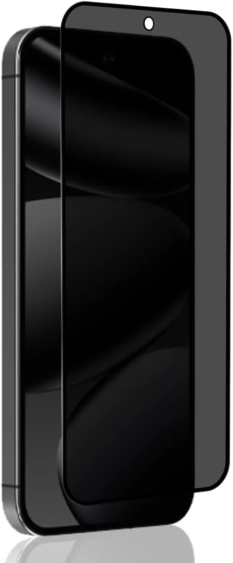 محافظ صفحه نمایش حریم خصوصی Bekiikoo برای گوگل پیکسل 10، شیشه حرارت دیده، محافظت از حریم خصوصی، ضد خش، پوشش کامل سه بعدی، محافظ صفحه نمایش شیشه ای حریم خصوصی برای گوگل پیکسل 10