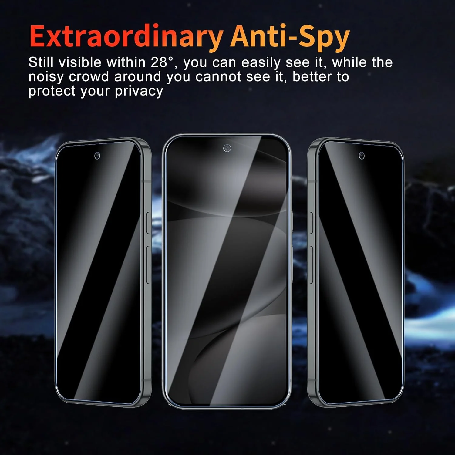 محافظ صفحه نمایش حریم خصوصی YUXINDZ (2 عدد) برای Google Pixel 10 Pro به همراه محافظ لنز دوربین پشتی (2 عدد)، ضد خش، بدون حباب، شیشه با سختی 9H