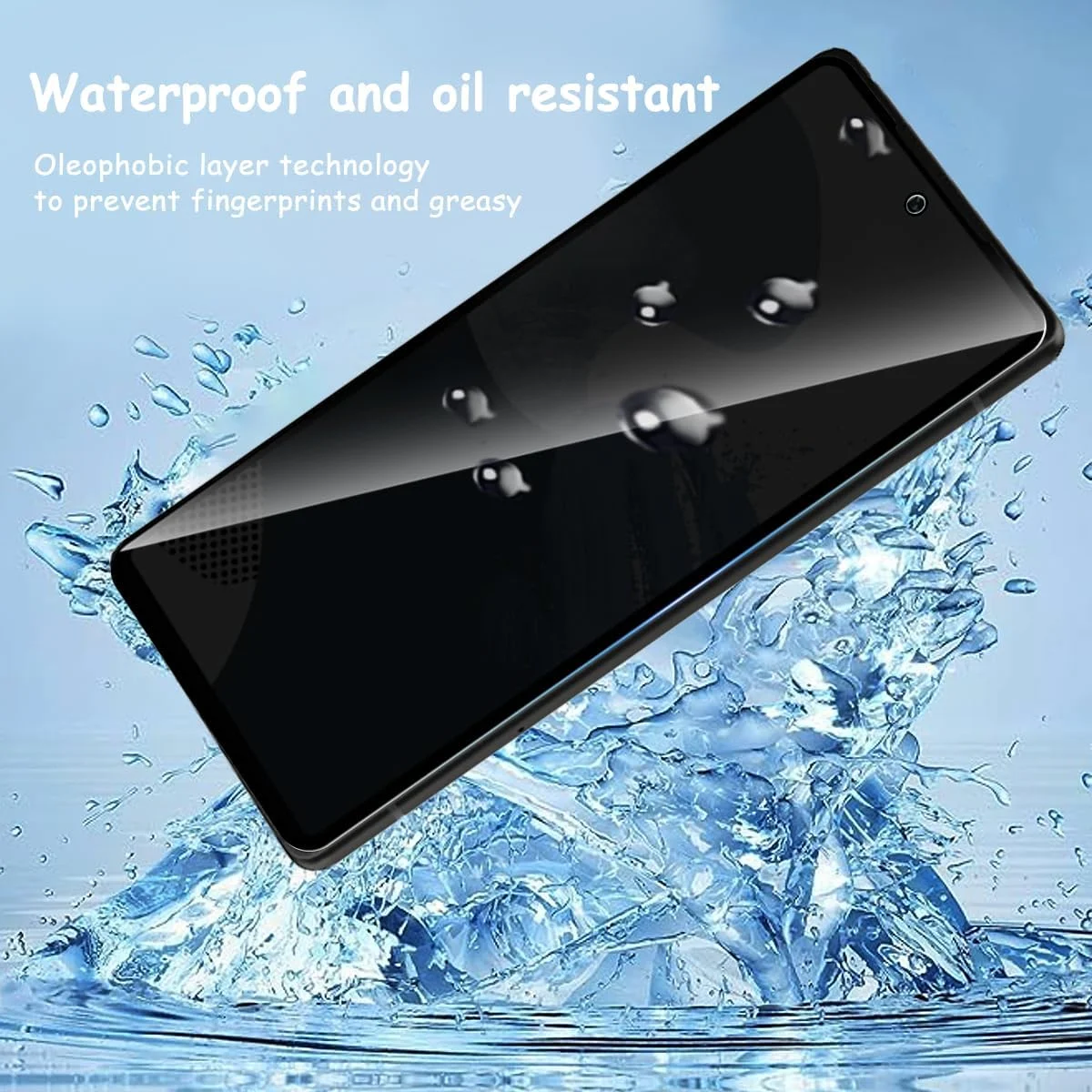 محافظ صفحه نمایش Yonntmmi برای گوگل پیکسل 6A، محافظ حریم خصوصی شیشه ای حرارت دیده، بسته 2 عددی محافظ شیشه ای حرارت دیده ضد جاسوسی، ضد جاسوسی، سختی 9H، شیشه ای حرارت دیده مقاوم در برابر خراش برای گوگل پیکسل