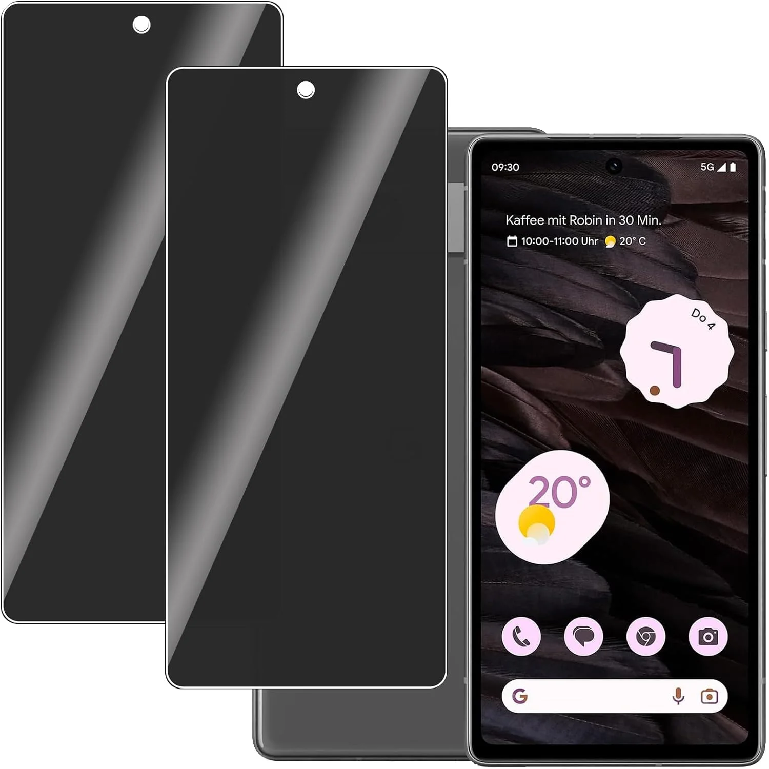 محافظ صفحه نمایش شیشه ای حریم خصوصی KELOLIN (2 عددی) برای Google Pixel 7a، سختی 9H، ضد خش، محافظ صفحه نمایش ضد جاسوسی برای Google Pixel 7a محافظ صفحه نمایش شیشه ای حریم خصوصی KELOLIN (2 عددی) برای Google Pixel 7a، سختی 9H، ضد خش، محافظ صفحه نمایش ضد جاسوسی برای Google Pixel 7a