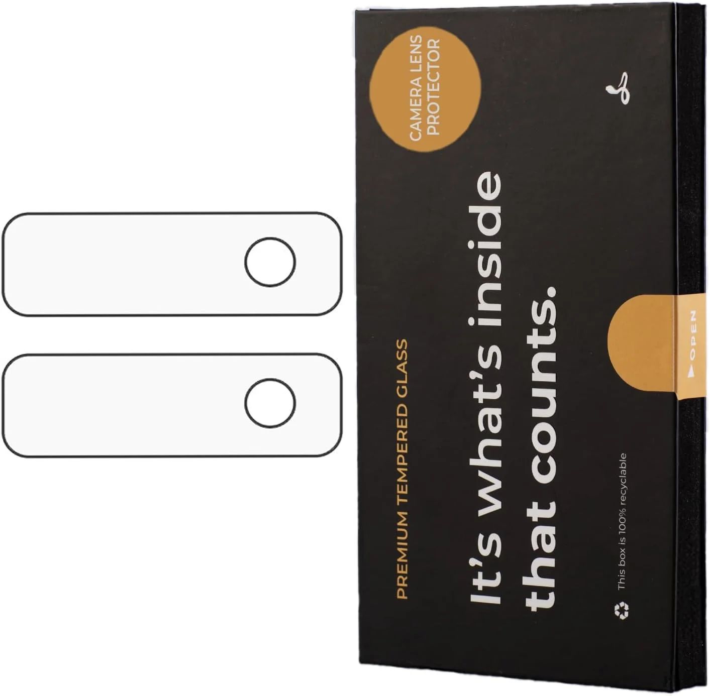 محافظ لنز شیشه ای حرارت دیده Snakehive برای گوگل پیکسل 7 | محافظ لنز تلفن همراه | محافظت در برابر ضربه، ضد خرد شدن، ضد خش، نصب آسان بدون حباب - بسته 2 عددی