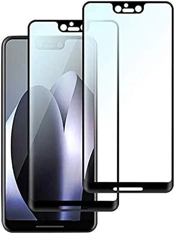 VIESUP for Google Pixel 3 XL Screen Protector Tempered Glass, [2PACK] High Clear Full Coverage Tempered Glass Film for Google Pixel 3XL