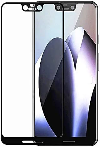VIESUP for Google Pixel 3 XL Screen Protector Tempered Glass, [2PACK] High Clear Full Coverage Tempered Glass Film for Google Pixel 3XL