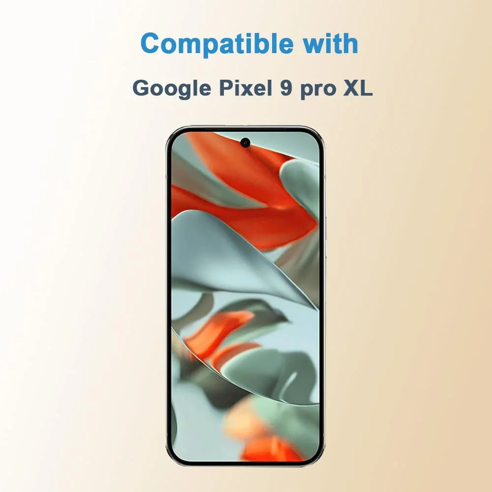 محافظ صفحه نمایش Shunwige برای Google Pixel 9 pro XL شیشه حرارت دیده، سختی 9H ضد خش، بدون حباب، نصب آسان و سازگار با قاب (1 عدد) محافظ صفحه نمایش Shunwige برای Google Pixel 9 pro XL شیشه حرارت دیده، سختی 9H ضد خش، بدون حباب، نصب آسان و سازگار با قاب (1 عدد)