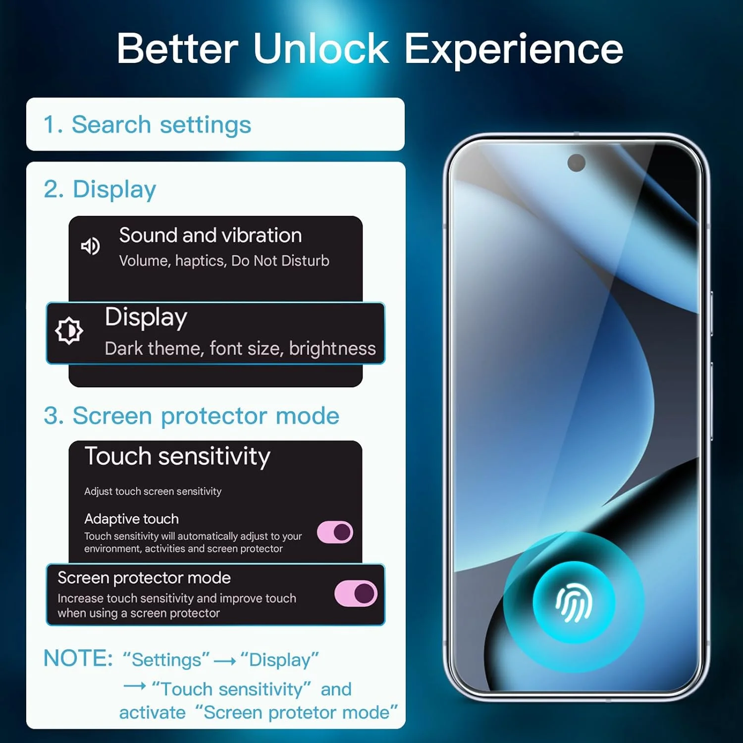 محافظ صفحه نمایش JETech برای گوگل پیکسل 10 پرو XL به همراه محافظ لنز دوربین، ابزار نصب آسان، سازگار با بازگشایی قفل با اثر انگشت، فیلم شیشه ای حرارت دیده، شفافیت HD، 2 عدد در هر بسته محافظ صفحه نمایش JETech برای گوگل پیکسل 10 پرو XL به همراه محافظ لنز دوربین، ابزار نصب آسان، سازگار با بازگشایی قفل با اثر انگشت، فیلم شیشه ای حرارت دیده، شفافیت HD، 2 عدد در هر بسته