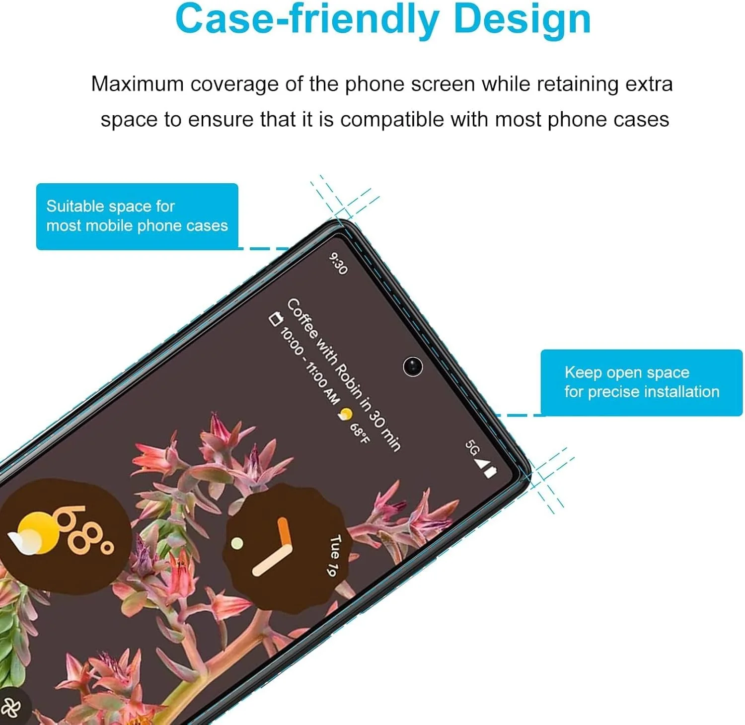 محافظ صفحه نمایش شیشه ای حرارت دیده دیدیسکی 3 عددی برای گوگل پیکسل 6 (نه برای پیکسل 6A و پیکسل 6 پرو)، لمس نرم، تمیز کردن آسان، نصب آسان، شفاف محافظ صفحه نمایش شیشه ای حرارت دیده دیدیسکی 3 عددی برای گوگل پیکسل 6 (نه برای پیکسل 6A و پیکسل 6 پرو)، لمس نرم، تمیز کردن آسان، نصب آسان، شفاف