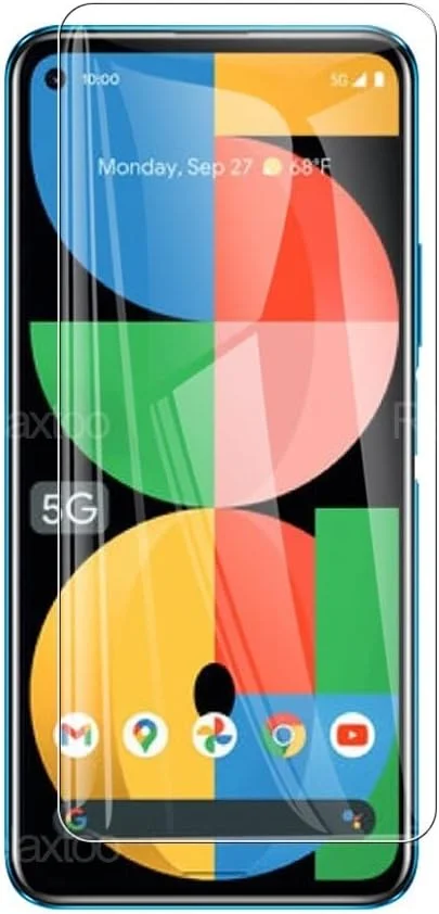 محافظ صفحه نمایش شیشه ای حرارت دیده ضد خش Muzz Google Pixel 5a 5G، فیلم محافظ HD 9H برای Google Pixel 5a 5G شفاف