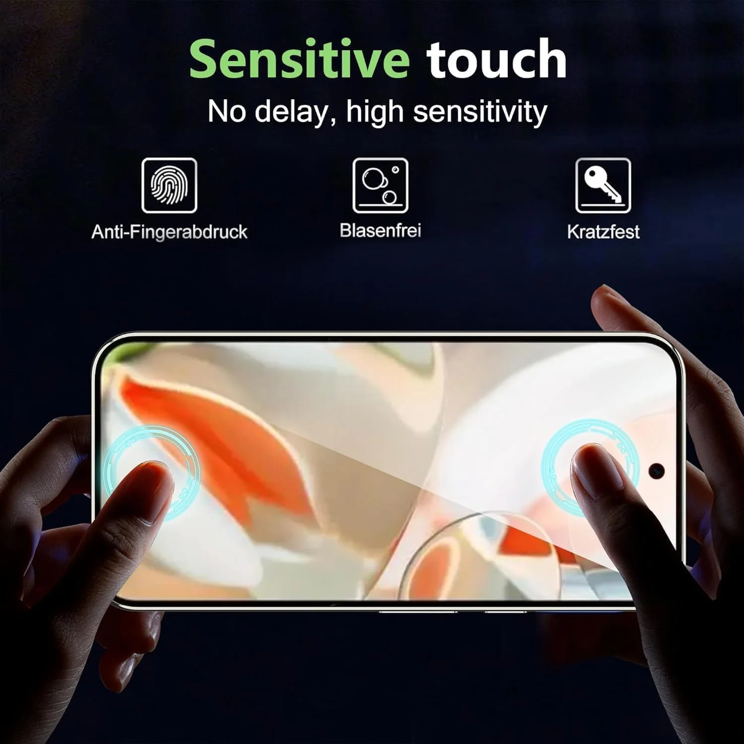 محافظ صفحه نمایش شیشه ای حرارت دیده فول چسب Zubitech Google Pixel 9 Pro، پوشش کامل لبه به لبه، ضد خرد شدن، سختی 9H، ضد خش، بدون حباب، سازگار با Pixel 9 Pro محافظ صفحه نمایش شیشه ای حرارت دیده فول چسب Zubitech Google Pixel 9 Pro، پوشش کامل لبه به لبه، ضد خرد شدن، سختی 9H، ضد خش، بدون حباب، سازگار با Pixel 9 Pro