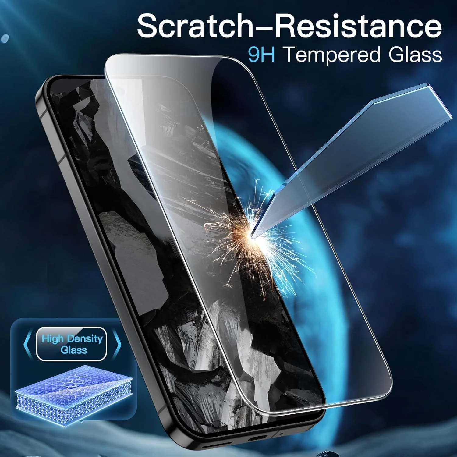 محافظ صفحه نمایش شیشه ای حرارت دیده فول چسب Zubitech Google Pixel 9 Pro، پوشش کامل لبه به لبه، ضد خرد شدن، سختی 9H، ضد خش، بدون حباب، سازگار با Pixel 9 Pro محافظ صفحه نمایش شیشه ای حرارت دیده فول چسب Zubitech Google Pixel 9 Pro، پوشش کامل لبه به لبه، ضد خرد شدن، سختی 9H، ضد خش، بدون حباب، سازگار با Pixel 9 Pro