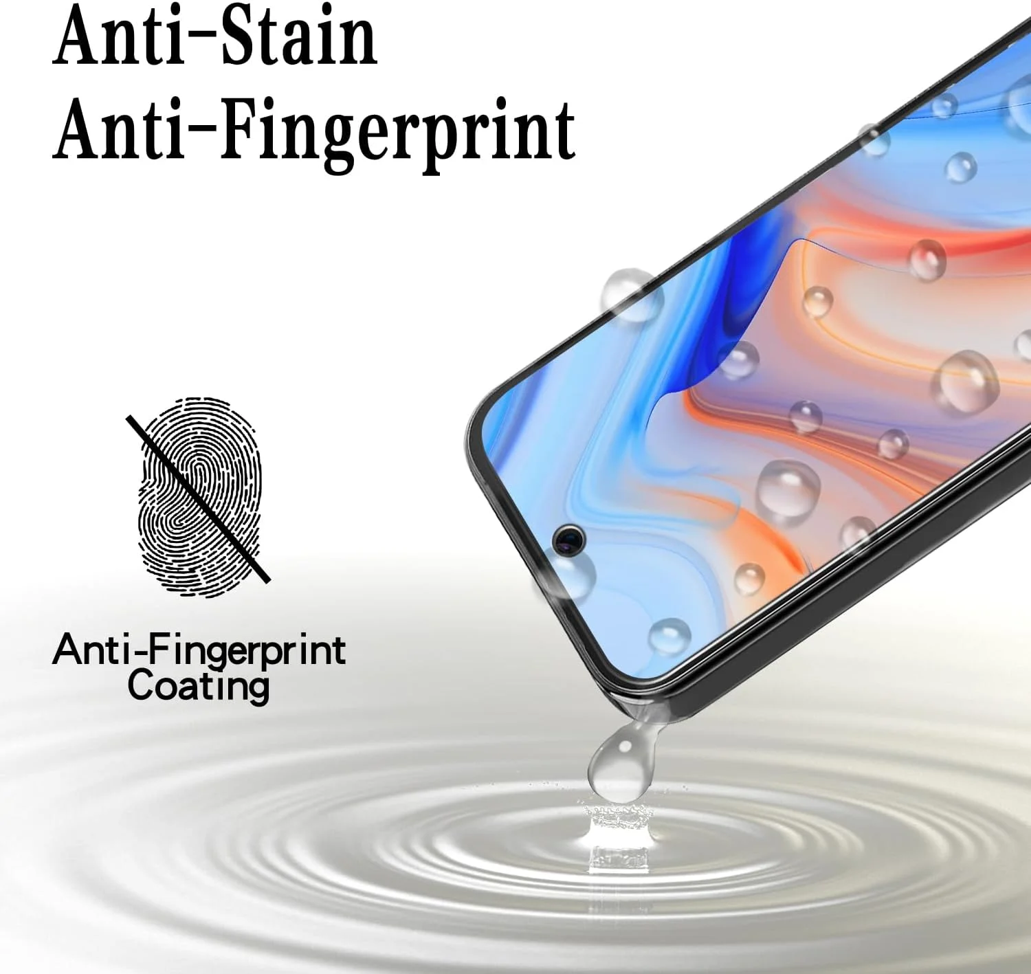 محافظ صفحه نمایش MAYtobe [بسته 2 عددی] شیشه حرارت دیده برای گوگل پیکسل 9 به همراه محافظ لنز دوربین [بسته 2 عددی]، سختی 9H، سازگار با قاب، بدون حباب، ضد خش، نصب آسان