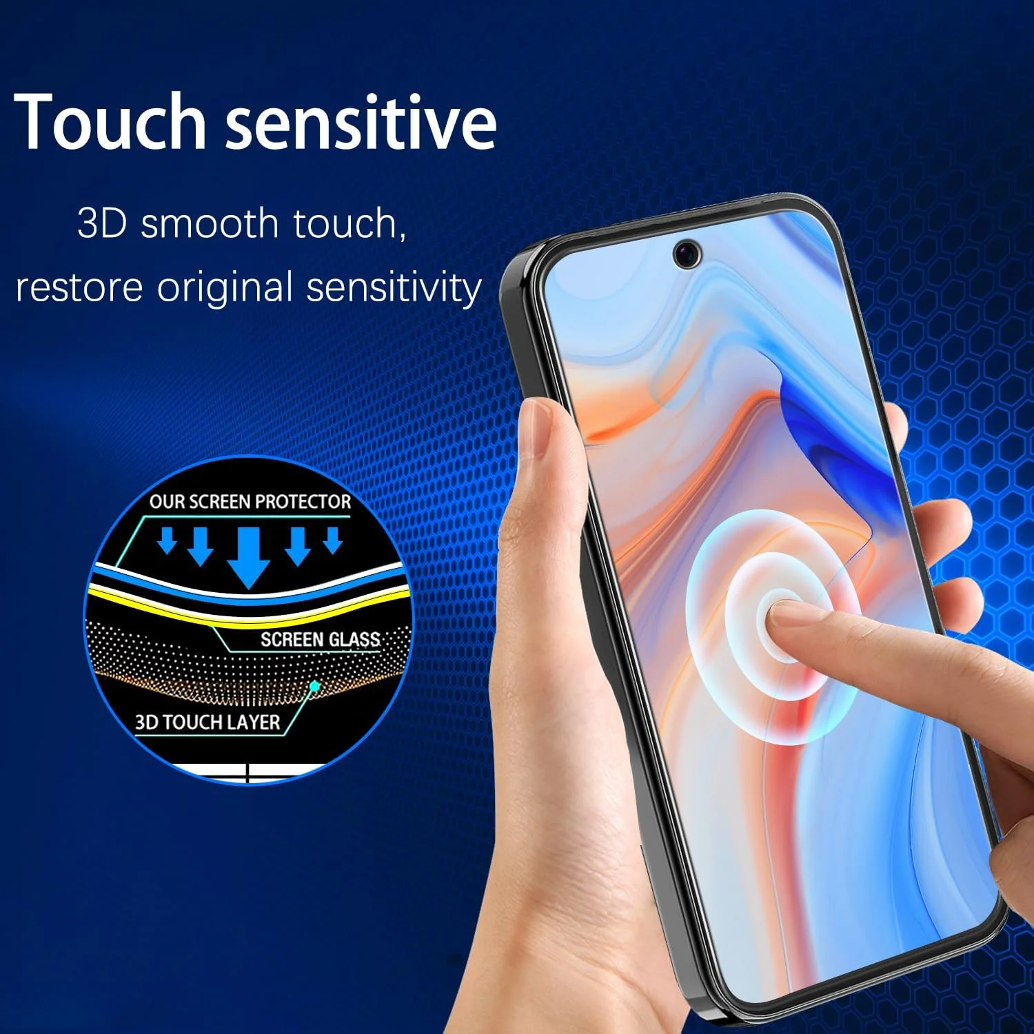 محافظ صفحه نمایش MAYtobe [بسته 2 عددی] شیشه حرارت دیده برای گوگل پیکسل 9 به همراه محافظ لنز دوربین [بسته 2 عددی]، سختی 9H، سازگار با قاب، بدون حباب، ضد خش، نصب آسان