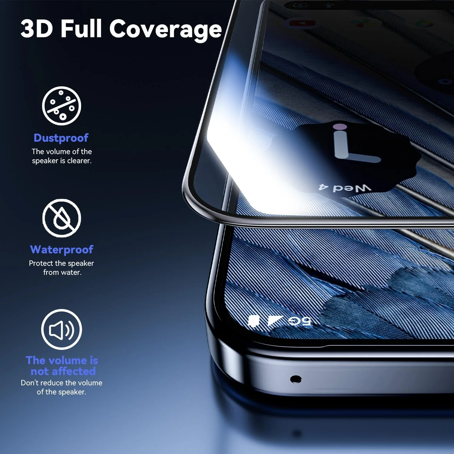 محافظ صفحه نمایش WSKEN برای Google Pixel 10 Pro XL/9 Pro XL - [پشتیبانی از باز کردن قفل اثر انگشت] [حذف خودکار گرد و غبار] پوشش کامل شیشه حرارت دیده نظامی ضد ضربه، تناسب نامرئی، ضد اثر انگشت، بدون حباب