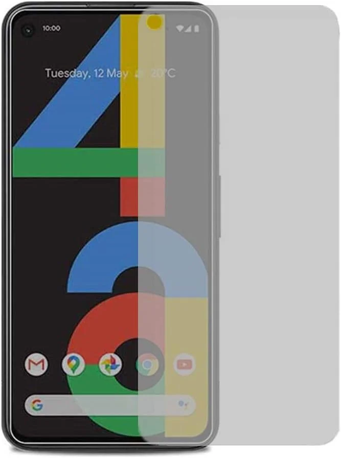 محافظ صفحه نمایش ضد جاسوسی AISELAN (2 عددی) برای گوشی گوگل پیکسل 4A، محافظ صفحه حریم خصوصی فوق العاده نازک شیشه حرارت دیده برای گوشی گوگل پیکسل 4A