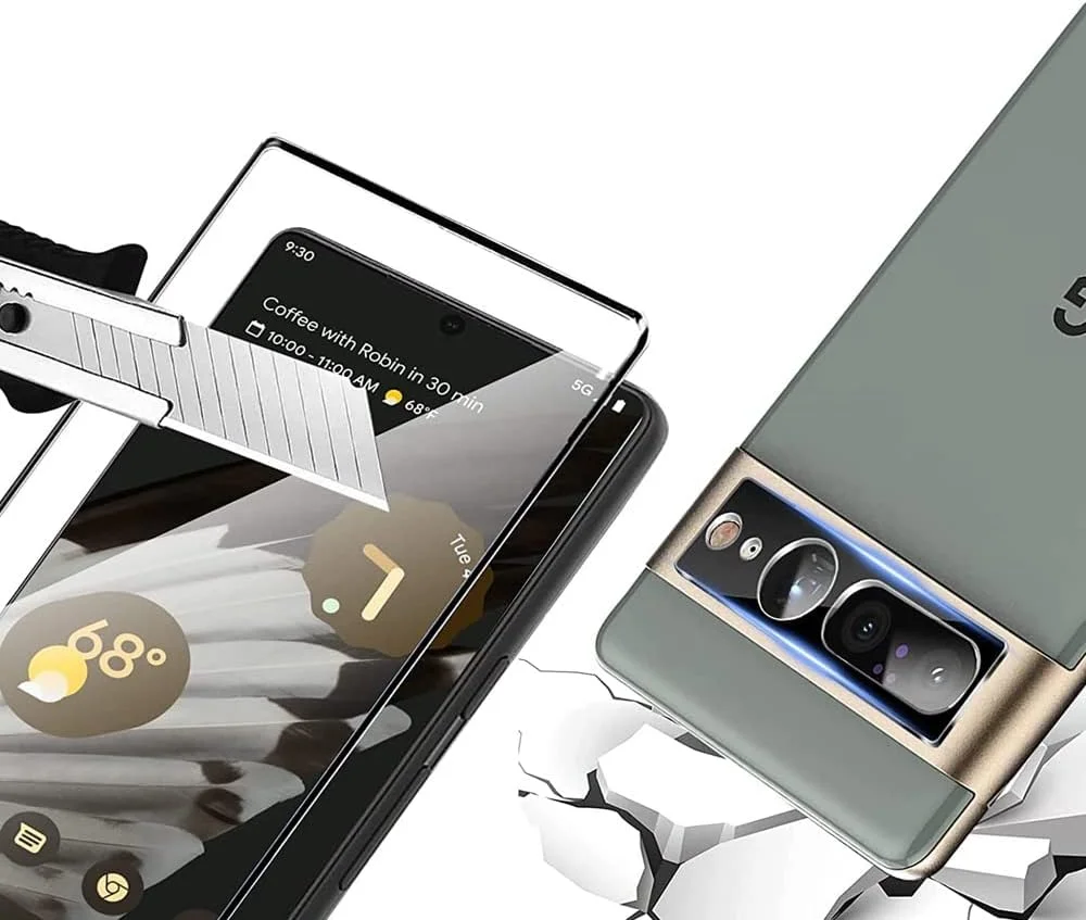 محافظ صفحه نمایش شیشه ای مارگون مدل Google Pixel 7 Pro، بسته 2 عددی، نصب آسان، ضد خش و بدون حباب (Google Pixel 7 Pro) محافظ صفحه نمایش شیشه ای مارگون مدل Google Pixel 7 Pro، بسته 2 عددی، نصب آسان، ضد خش و بدون حباب (Google Pixel 7 Pro)