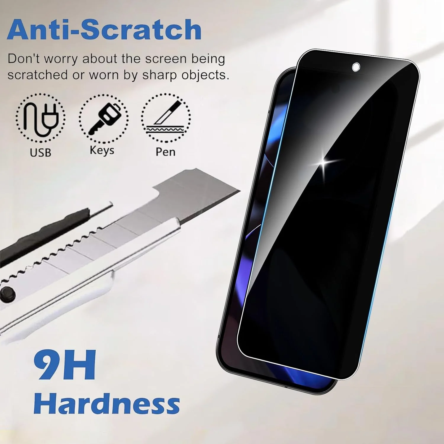 محافظ صفحه نمایش حریم خصوصی Lyphpe (2 عددی) برای گوگل پیکسل 9، شیشه حرارت دیده 9H ضد جاسوسی، سازگار با قاب گوشی گوگل پیکسل 9، نصب آسان محافظ صفحه نمایش حریم خصوصی Lyphpe (2 عددی) برای گوگل پیکسل 9، شیشه حرارت دیده 9H ضد جاسوسی، سازگار با قاب گوشی گوگل پیکسل 9، نصب آسان