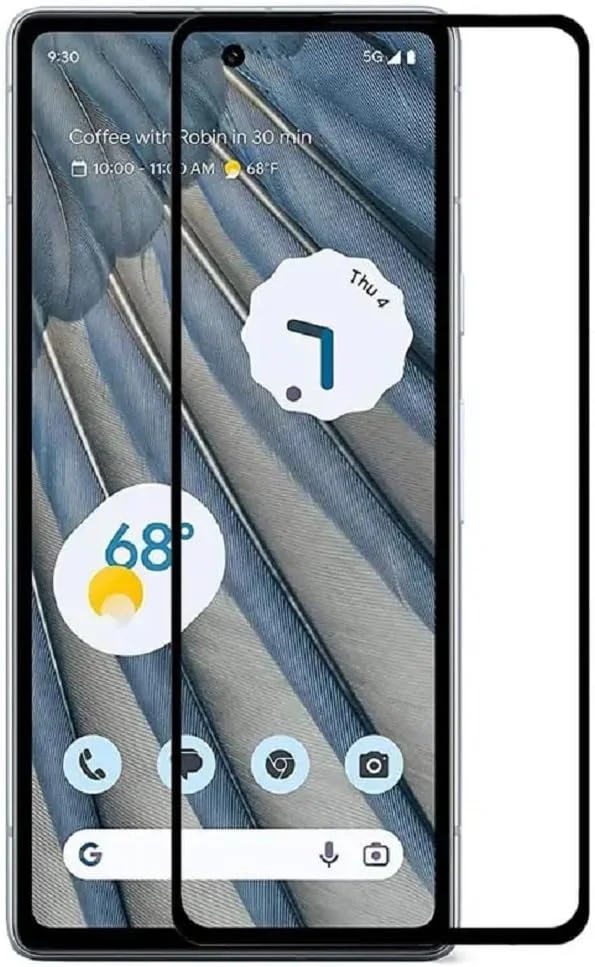 BURAQ 5D Screen Protector For Google Pixel 7A, Full Coverage, Ultra HD 9H Tempered Glass, Easy Installation Screen Protector For Google Pixel 7A BURAQ 5D Screen Protector For Google Pixel 7A, Full Coverage, Ultra HD 9H Tempered Glass, Easy Installation Screen Protector For Google Pixel 7A