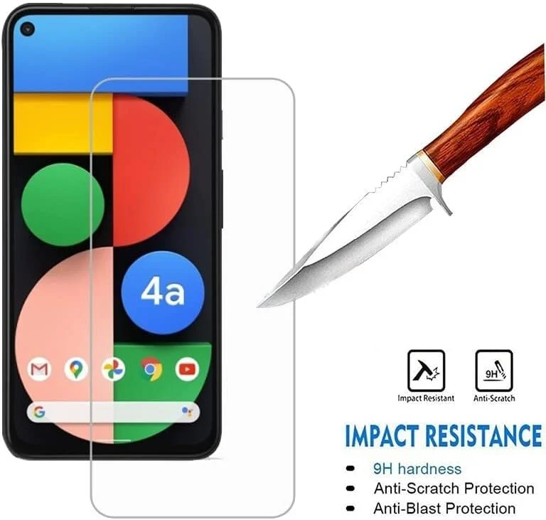 Muzz Google Pixel 4A 5G Screen Protector Glass Tempered Anti-Scratch 9H HD Protective Phone Film for Google Pixel 4A 5G Clear Muzz Google Pixel 4A 5G Screen Protector Glass Tempered Anti-Scratch 9H HD Protective Phone Film for Google Pixel 4A 5G Clear