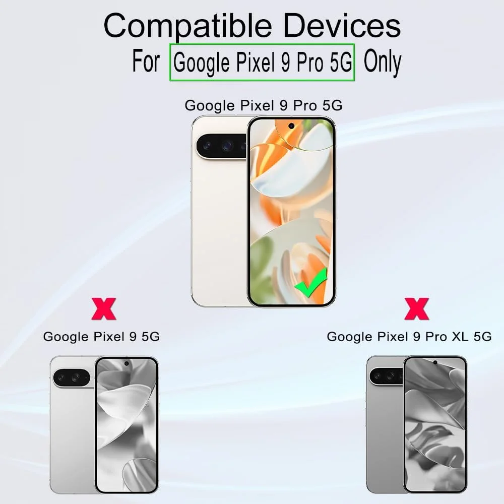 محافظ صفحه نمایش شیشه ای سخت شده Ibywind برای Google Pixel 9 Pro 5G سایز 6.34 اینچ، بسته 2 عددی با سختی 9H، همراه با 1 عدد محافظ لنز دوربین، نصب آسان محافظ صفحه نمایش شیشه ای سخت شده Ibywind برای Google Pixel 9 Pro 5G سایز 6.34 اینچ، بسته 2 عددی با سختی 9H، همراه با 1 عدد محافظ لنز دوربین، نصب آسان