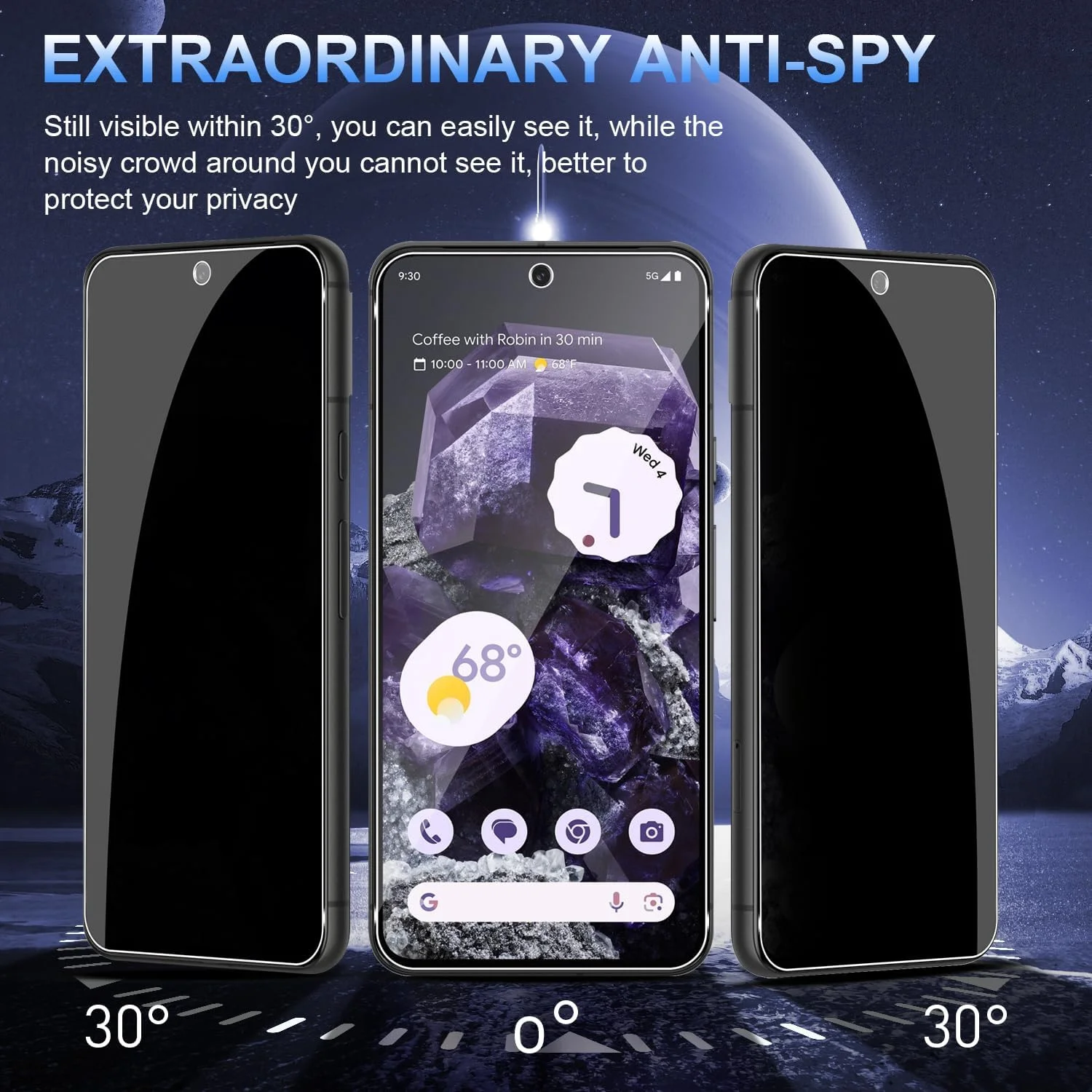 محافظ صفحه نمایش حریم خصوصی Holilo برای Google Pixel 8 شیشه حرارت دیده، بسته 2 عددی محافظ صفحه نمایش حریم خصوصی ضد جاسوسی لبه مشکی شیشه محافظ حریم خصوصی محافظ صفحه نمایش حریم خصوصی Holilo برای Google Pixel 8 شیشه حرارت دیده، بسته 2 عددی محافظ صفحه نمایش حریم خصوصی ضد جاسوسی لبه مشکی شیشه محافظ حریم خصوصی