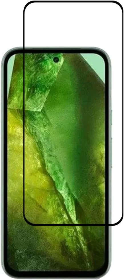 محافظ صفحه نمایش Al-HuTrusHi سازگار با محافظ صفحه نمایش Google Pixel 8a شیشه حرارت دیده [ضد تابش نور] [پوشش کامل HD] [نصب آسان] [حساس به لمس]