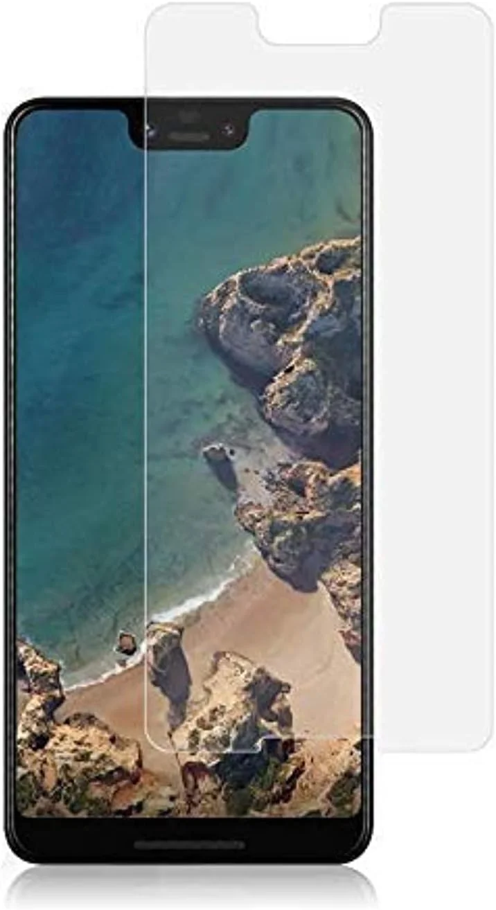 محافظ صفحه نمایش شیشه ای حرارت دیده شفاف HD برای گوگل پیکسل 3 XL - شفاف