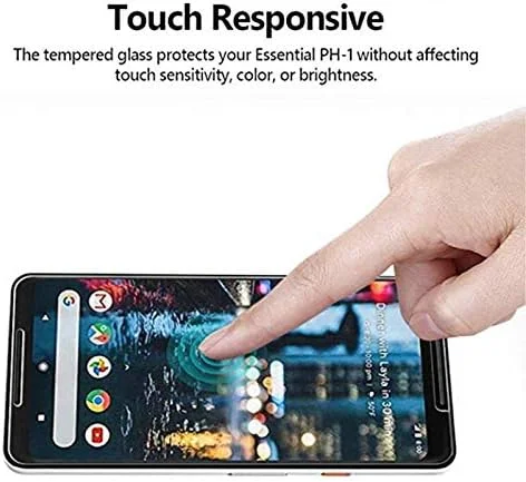 محافظ صفحه نمایش شفاف VIESUP برای گوگل پیکسل 2 - [2 عدد] محافظ صفحه نمایش شیشه ای حرارت دیده قوی HD برای گوشی گوگل پیکسل 2