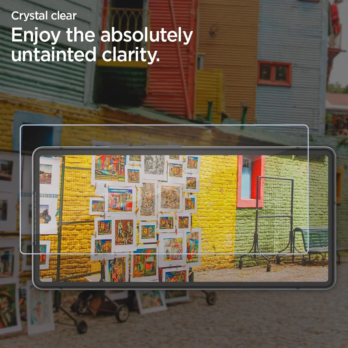 محافظ صفحه نمایش شیشه ای حرارت دیده پریمیوم Spigen GLAStR Align Master طراحی شده برای Google Pixel 6 - [سازگار با قاب - 2 عدد]