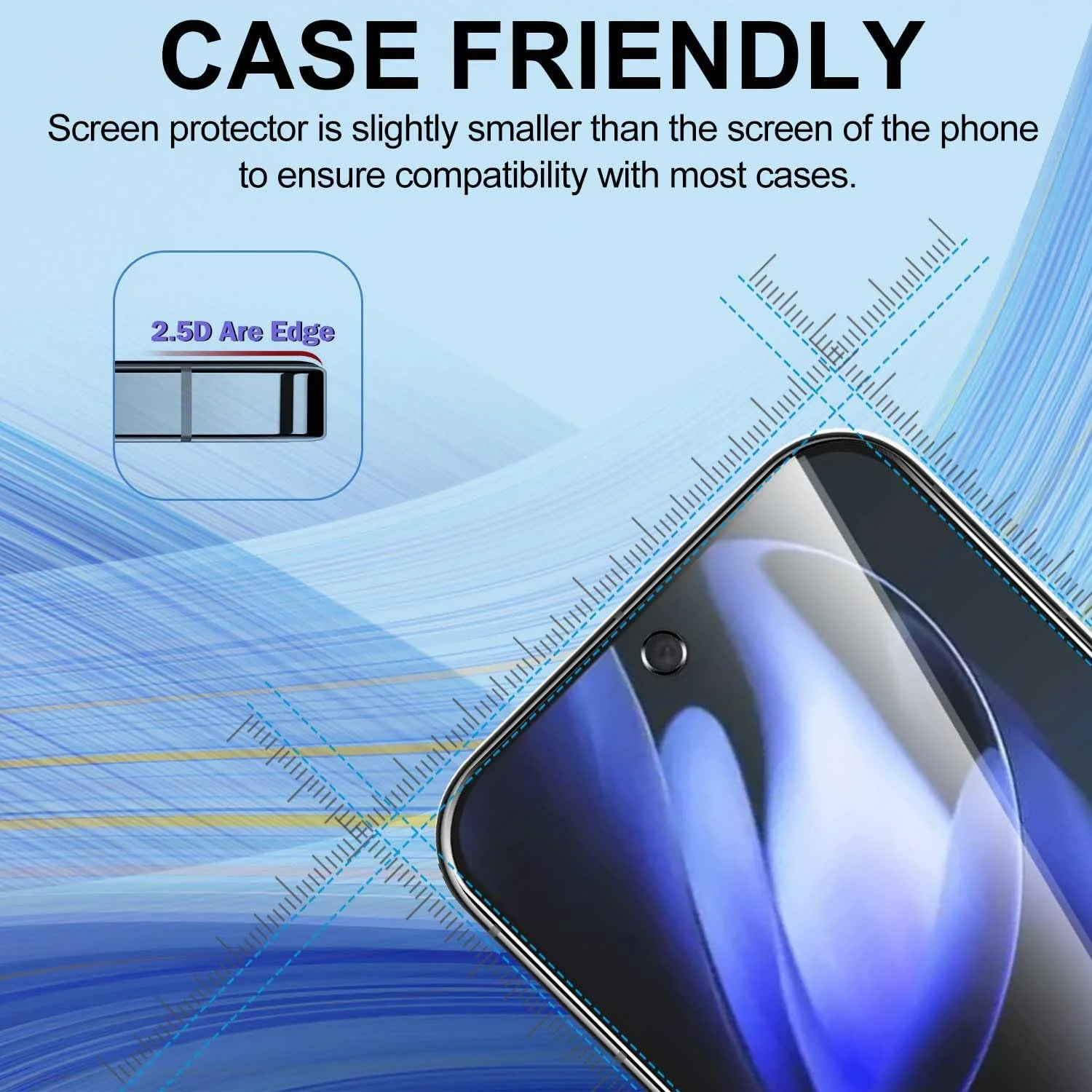 [بسته 4 عددی] محافظ صفحه نمایش T Tersely برای Google Pixel 9a 2025، سازگار با اثر انگشت، شیشه حرارت دیده ضد خش، سازگار با قاب، شفاف HD