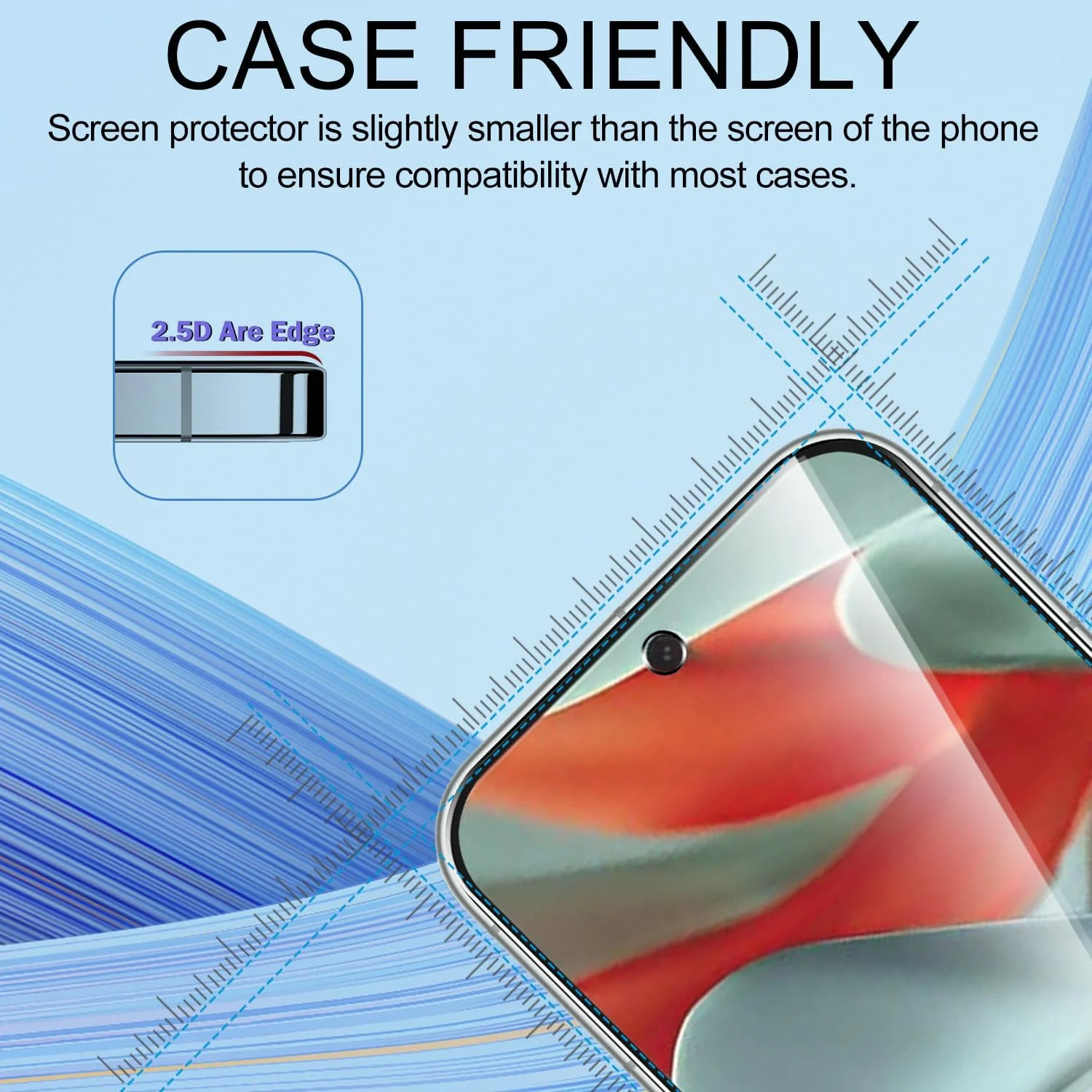 محافظ صفحه نمایش شیشه ای حرارت دیده T Tersely [بسته 3+3 عددی] برای گوگل پیکسل 9 پرو 2024، به همراه محافظ لنز دوربین و قاب تراز نصب، سازگار با قاب، شفاف HD - 3 بسته عددی