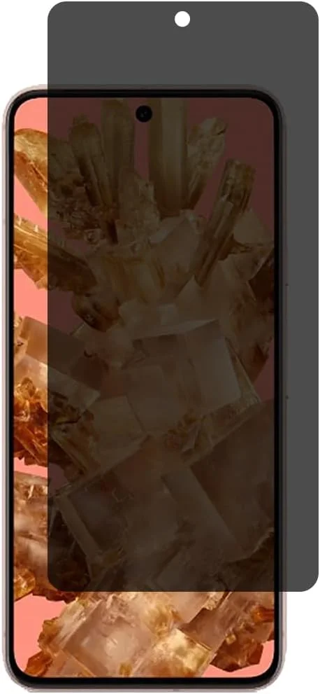 محافظ صفحه نمایش حریم خصوصی الحتروشی سازگار با محافظ صفحه نمایش گوگل پیکسل 8 شیشه حرارت دیده [ضد تابش نور] [پوشش کامل HD] [نصب آسان] [مقاوم در برابر خراش] [سختی 9H]