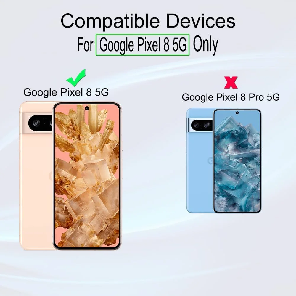 محافظ صفحه نمایش 2 عددی Ibywind برای گوگل پیکسل 8 5G 6.2 اینچی، شیشه حرارت دیده با سختی 9H، نصب آسان محافظ صفحه نمایش 2 عددی Ibywind برای گوگل پیکسل 8 5G 6.2 اینچی، شیشه حرارت دیده با سختی 9H، نصب آسان