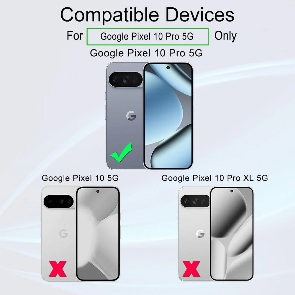 محافظ صفحه نمایش شیشه ای سخت شده 9H آی بی ویند برای گوگل پیکسل 10 پرو 5G سایز 6.3 اینچ، بسته 2 عددی، همراه با 1 عدد محافظ لنز دوربین، نصب آسان محافظ صفحه نمایش شیشه ای سخت شده 9H آی بی ویند برای گوگل پیکسل 10 پرو 5G سایز 6.3 اینچ، بسته 2 عددی، همراه با 1 عدد محافظ لنز دوربین، نصب آسان