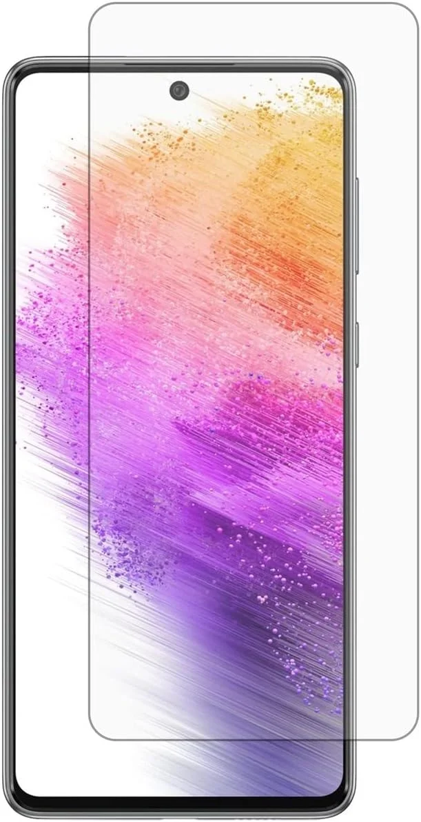 محافظ صفحه نمایش شیشه ای Muzz Samsung Galaxy A73 5G، ضد خش، سختی 9H، فیلم محافظ HD برای Galaxy A73 5G شفاف محافظ صفحه نمایش شیشه ای Muzz Samsung Galaxy A73 5G، ضد خش، سختی 9H، فیلم محافظ HD برای Galaxy A73 5G شفاف