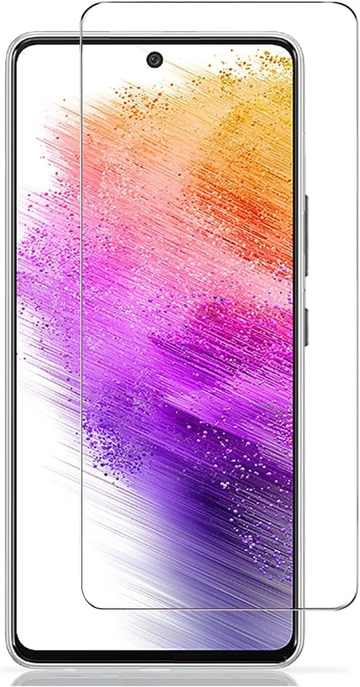 محافظ صفحه نمایش شیشه ای Muzz Samsung Galaxy A73 5G، ضد خش، سختی 9H، فیلم محافظ HD برای Galaxy A73 5G شفاف محافظ صفحه نمایش شیشه ای Muzz Samsung Galaxy A73 5G، ضد خش، سختی 9H، فیلم محافظ HD برای Galaxy A73 5G شفاف