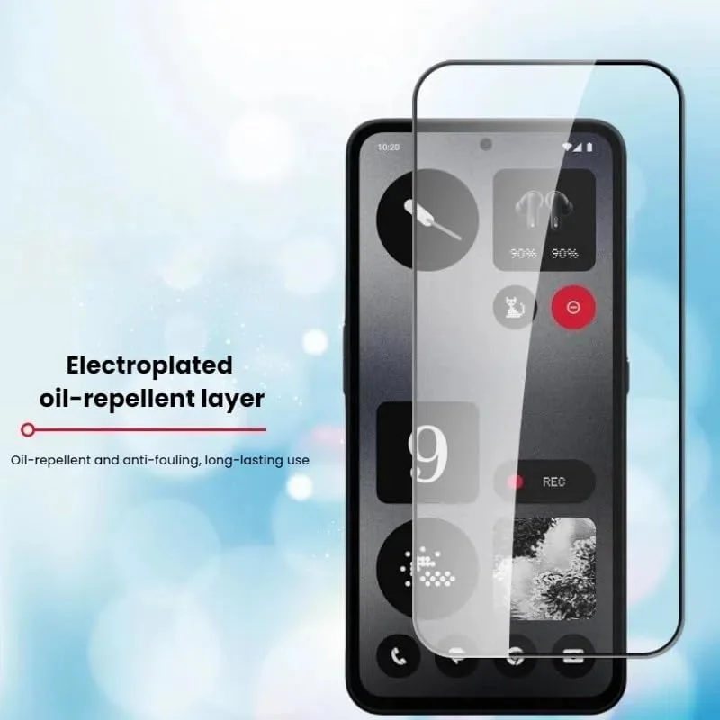 محافظ صفحه نمایش حریم خصوصی Gruattreay سازگار با Nothing CMF Phone 2 Pro، یک ورق فیلم سخت شده با ویژگی های ضد اثر انگشت و ضد خش