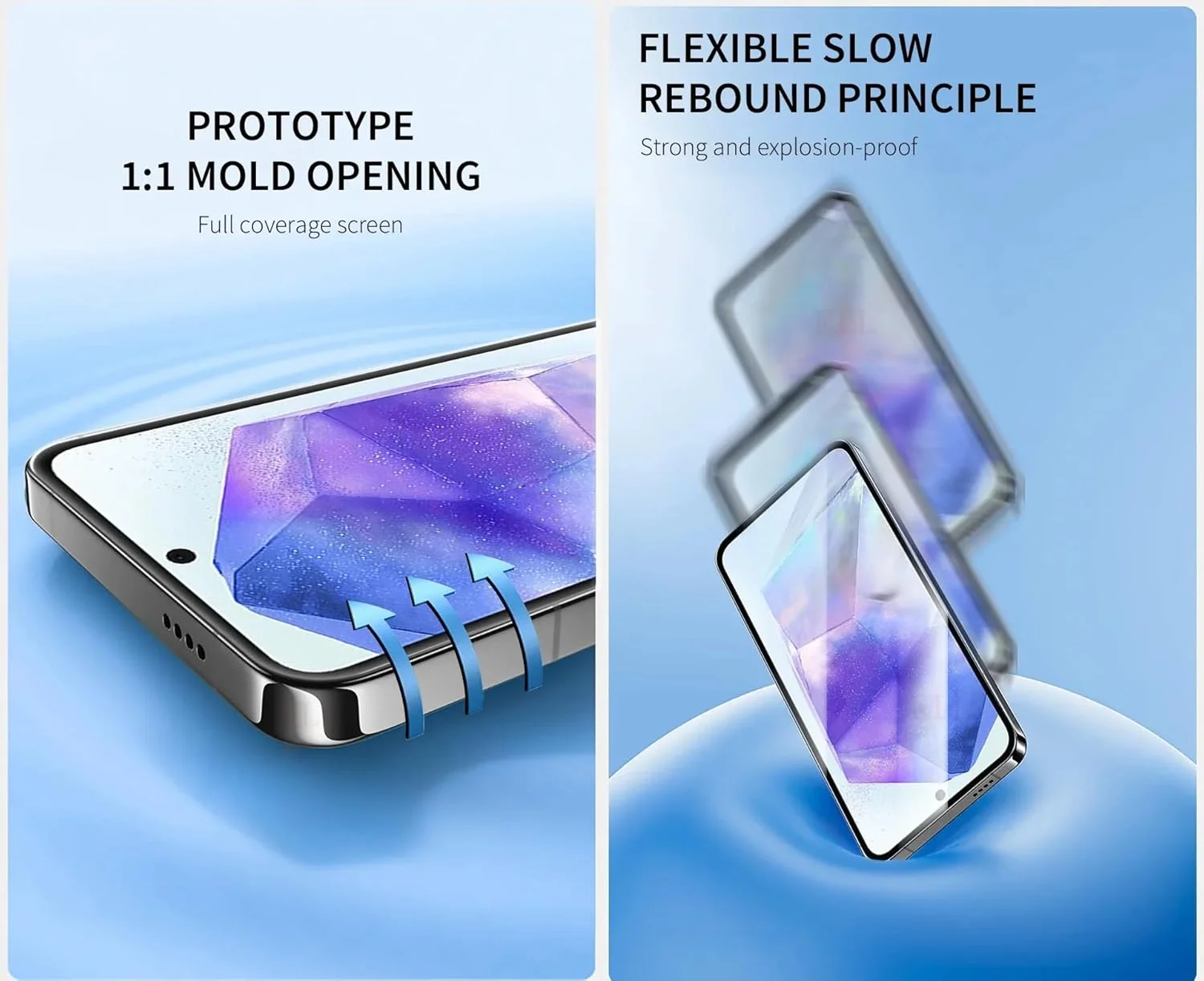 محافظ صفحه نمایش هیدروژل ضد گرد و غبار Yiranzix برای ناتینگ CMF Phone 2 Pro/Phone (3a) / (3a) Pro 6.77 اینچ، فیلم ژله ای TPU، محافظ صفحه نمایش انعطاف پذیر HD شفاف، بازگشایی قفل اثر انگشت، فوق العاده نازک، بسته 2 عددی محافظ صفحه نمایش هیدروژل ضد گرد و غبار Yiranzix برای ناتینگ CMF Phone 2 Pro/Phone (3a) / (3a) Pro 6.77 اینچ، فیلم ژله ای TPU، محافظ صفحه نمایش انعطاف پذیر HD شفاف، بازگشایی قفل اثر انگشت، فوق العاده نازک، بسته 2 عددی