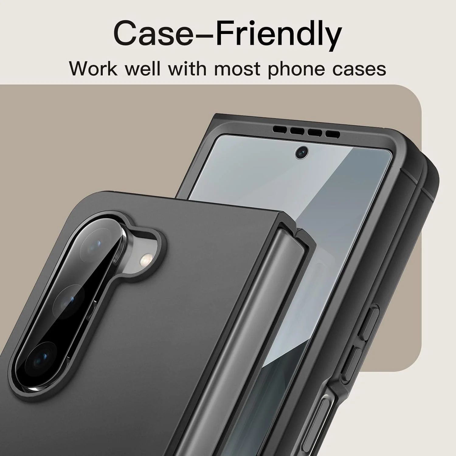 محافظ صفحه نمایش جلویی JETech برای گوشی سامسونگ گلکسی زد فولد 6 به همراه محافظ لنز دوربین، ابزار نصب آسان، فیلم شیشه ای حرارت دیده 9H، ضد خش، شفافیت HD، 2 عدد در هر بسته محافظ صفحه نمایش جلویی JETech برای گوشی سامسونگ گلکسی زد فولد 6 به همراه محافظ لنز دوربین، ابزار نصب آسان، فیلم شیشه ای حرارت دیده 9H، ضد خش، شفافیت HD، 2 عدد در هر بسته