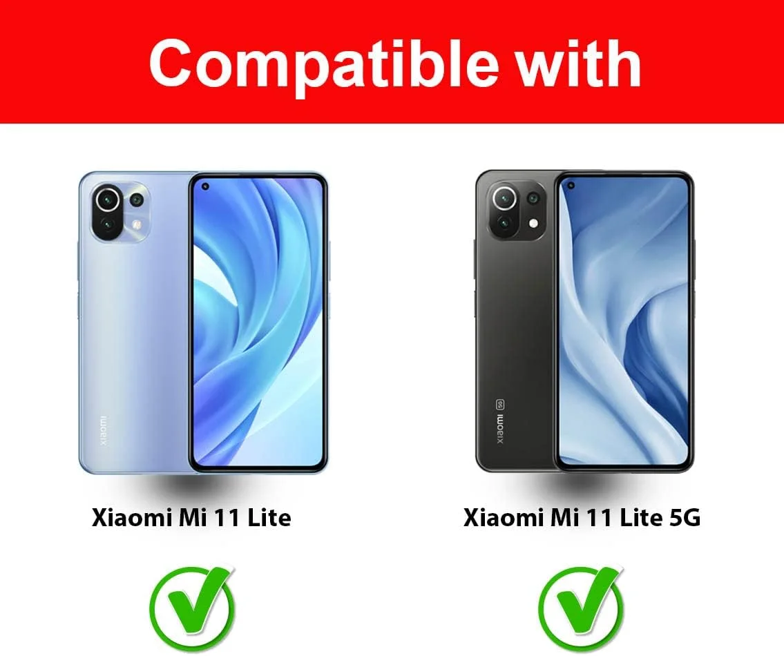 محافظ صفحه نمایش حریم خصوصی الحتروشی سازگار با شیائومی Mi 11 Lite/Mi 11 Lite 5G شیشه حرارت دیده [ضد تابش نور] [پوشش کامل HD] [نصب آسان] [مقاوم در برابر خراش]