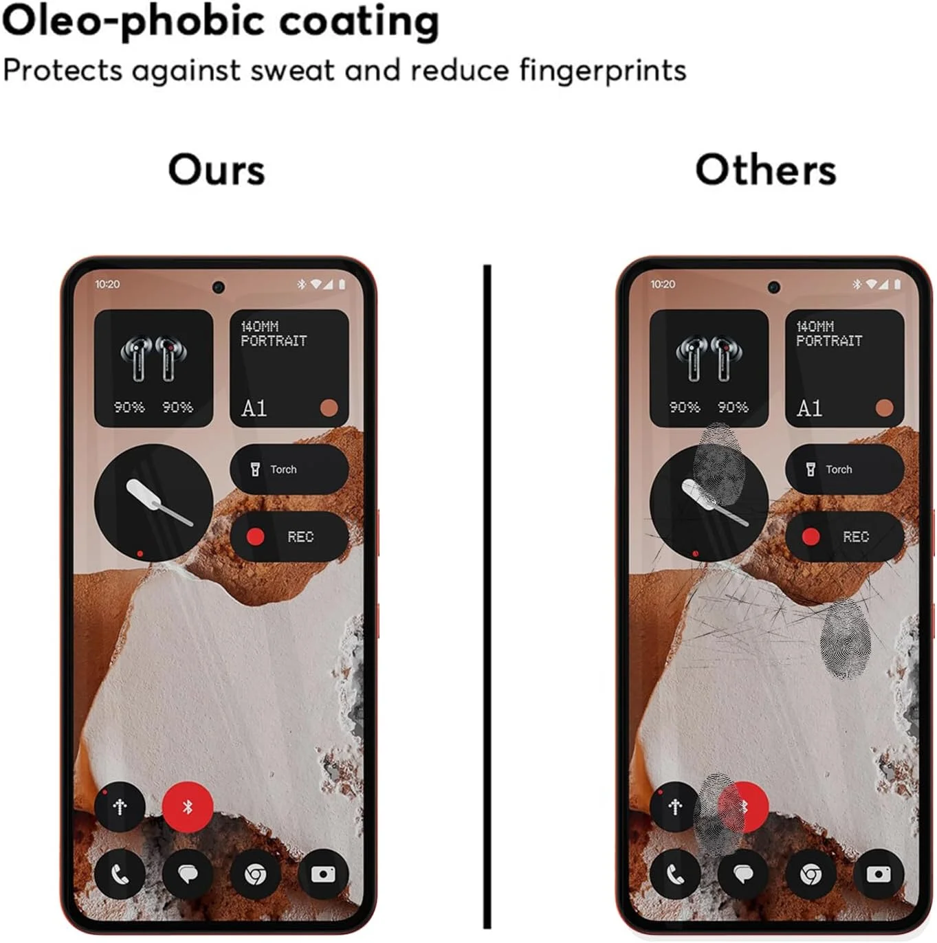 محافظ صفحه نمایش حریم خصوصی KUSINHOKA برای گوشی ناتینگ CMF Phone 2 Pro، [2 عدد] فیلم محافظ هیدروژل HD انعطاف پذیر، [ضد خش] محافظ صفحه نمایش حریم خصوصی برای CMF Phone 2 Pro