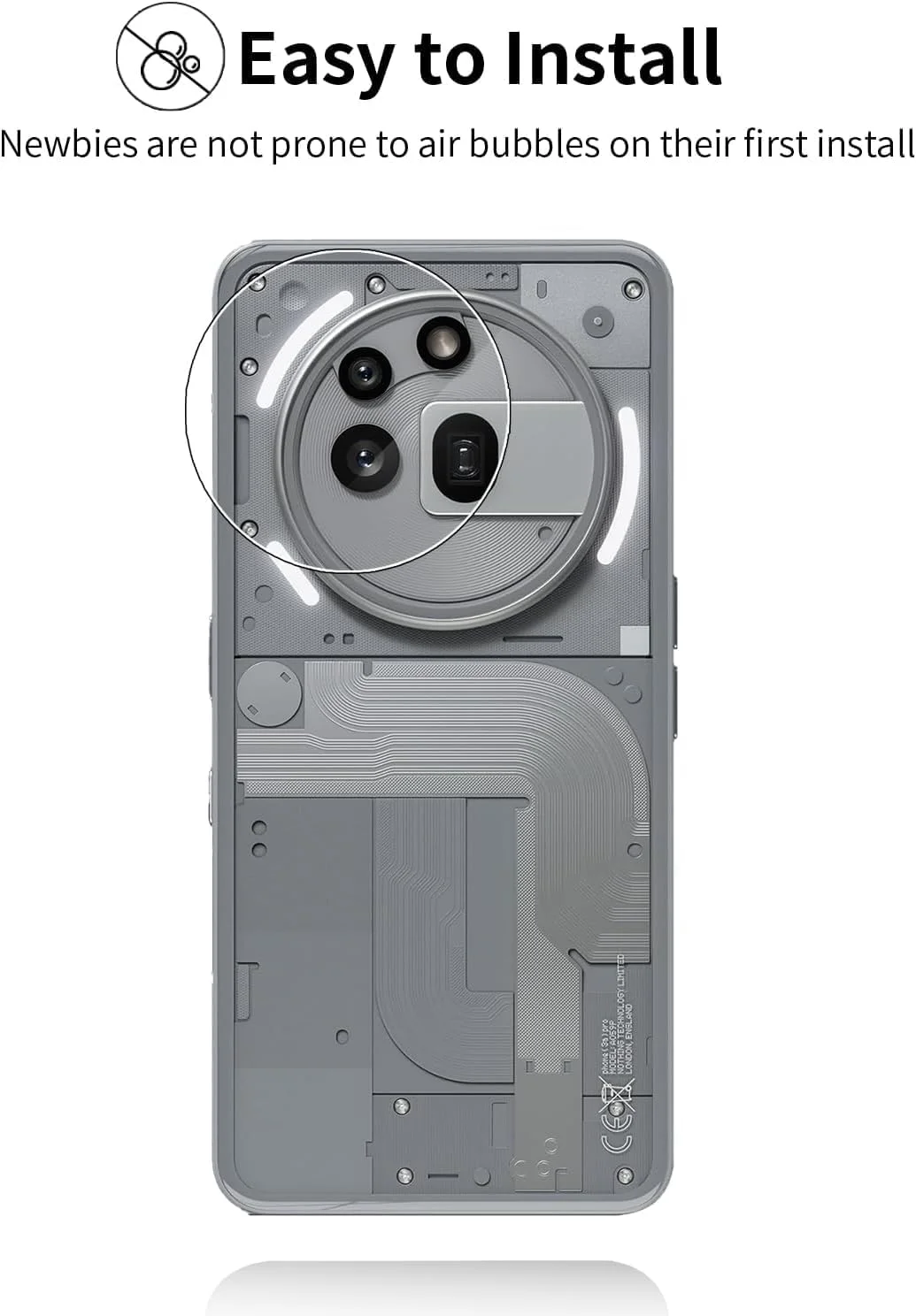 محافظ صفحه نمایش گوشی ناتینگ فون 3A پرو به همراه محافظ لنز دوربین، وضوح 9HD، پوشش کامل، بسته 2 عددی محافظ صفحه نمایش گوشی ناتینگ فون 3A پرو به همراه محافظ لنز دوربین، وضوح 9HD، پوشش کامل، بسته 2 عددی