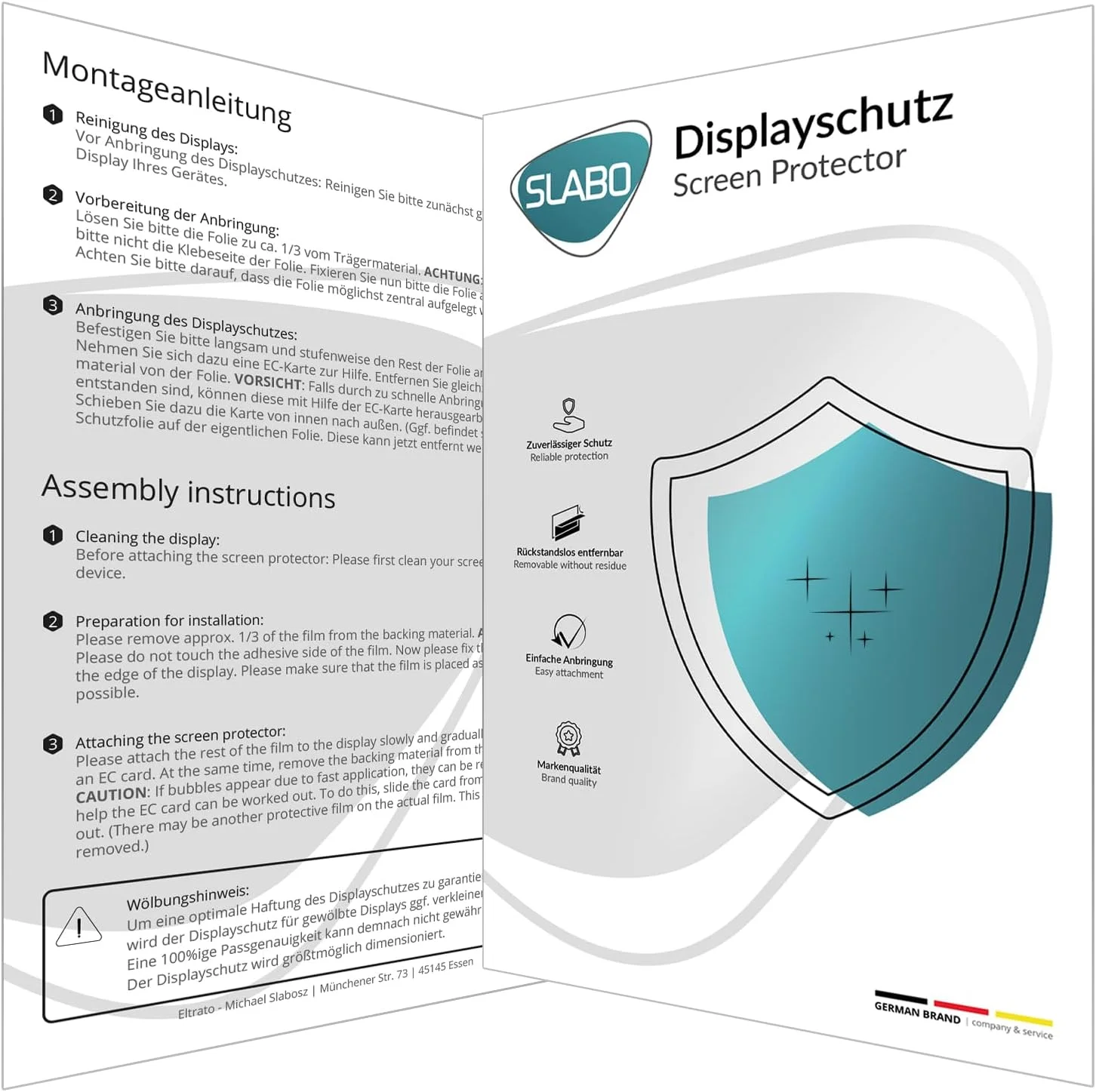 محافظ صفحه نمایش Slabo بسته 3 عددی برای ناتینگ فون (3a) / (3a) Pro، لوازم جانبی فیلم محافظ صفحه نمایش شفاف