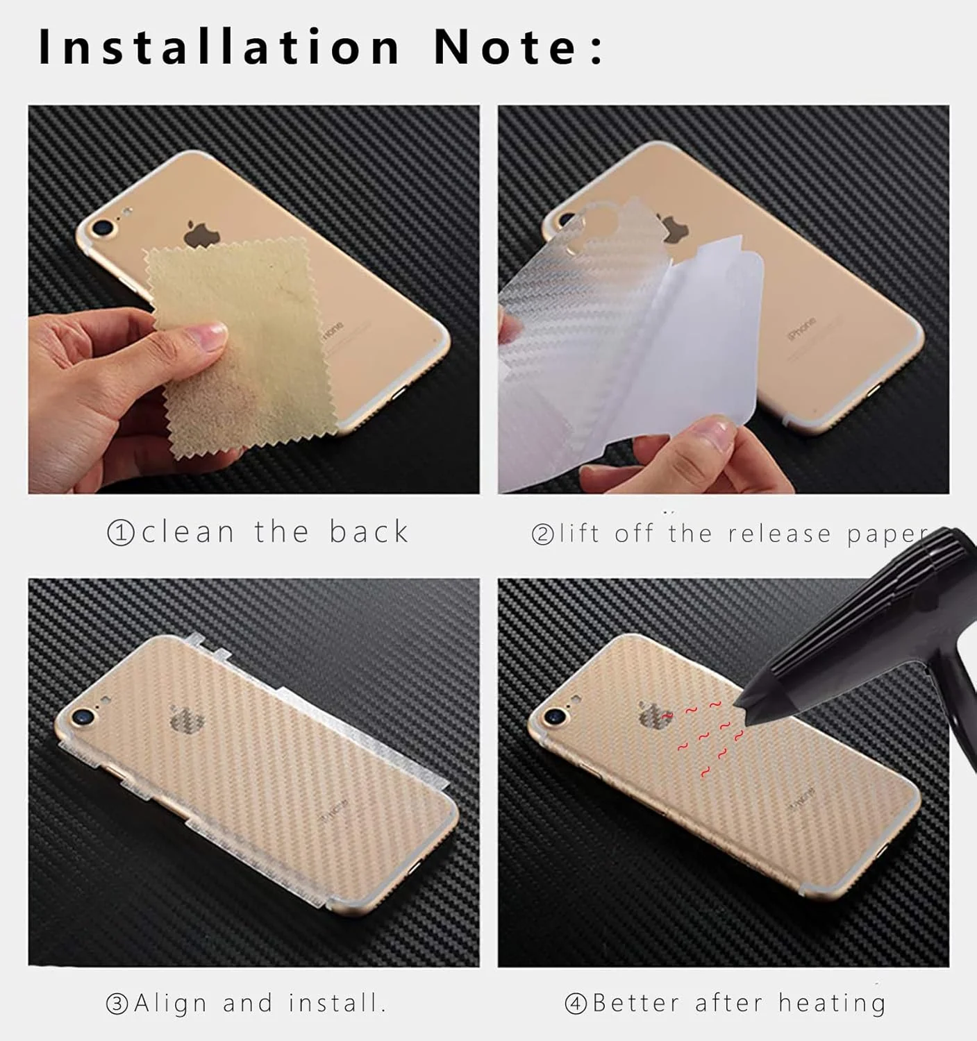 محافظ پشت گوشی سازگار با Nothing Phone 3a Pro، [4 عدد] فیلم نرم PET فوق العاده نازک 0.1 میلی متری پشت [ضد لغزش] [ضد اثر انگشت]